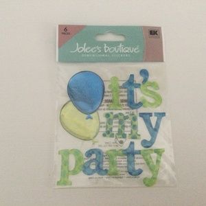 It’s My Party Jolee’s Boutique Dimensional Stickers